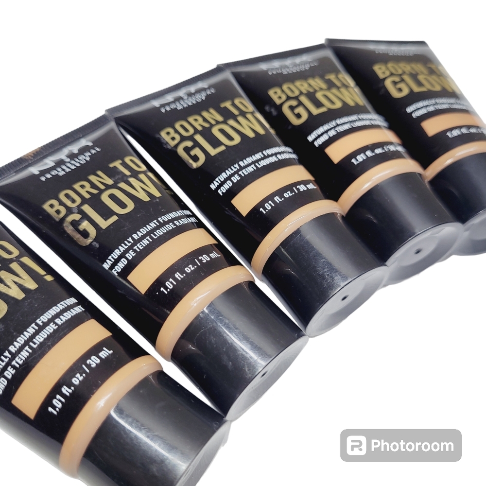*M4 NYX mahogany Professional bundle of 5  BTGRF16 Born To Glow foundation new